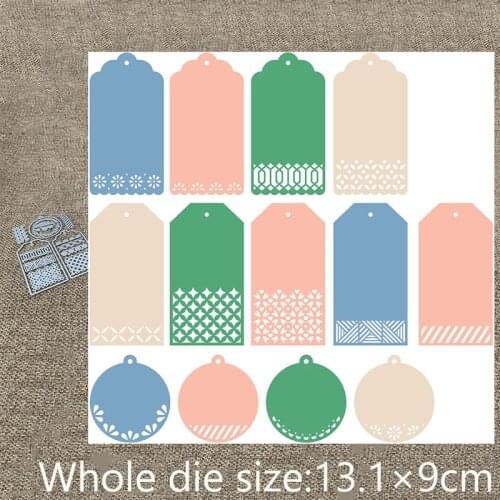 XLDesign Craft Metal Cutting Die cut dies kinds of tag labels decoration scrapbook Album Paper Card Craft Embossing die cuts