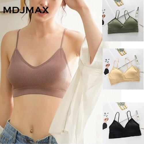 Women Sports Bras tube top Elastic Padded Running skeep Bra Solid color Fitness Yoga Sport breathable Tops Bra for women 2021