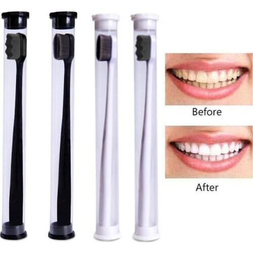 Micro Nano Toothbrush Color Toothbrush Wavy Super Soft Dental Oral Care Clean Bristle Soft Dental Oral Care Tools