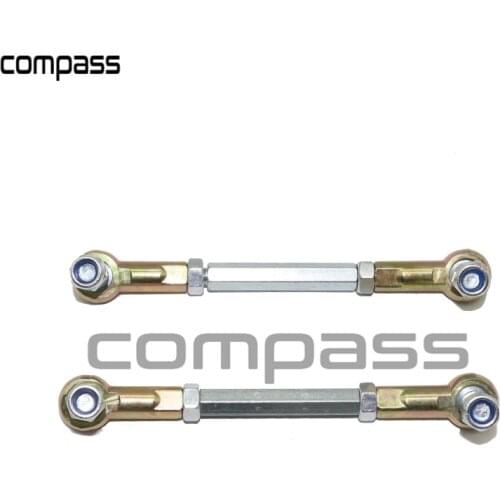 1 Pair 150mm/170mm M8 Steering Tie Rod kit Ball Joint For 2 Stroke Electric Mini Kids ATV Go Kart Buggy