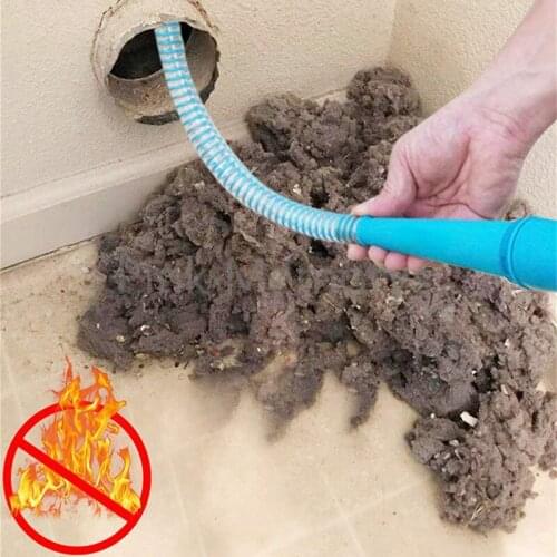 1pcs Dryer Lint Vacuum Hoses 1M Dust Removal Extension Tube for Vacuum Cleaner Robot Home Office Cleaning Tool