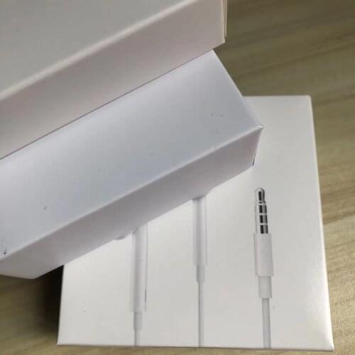 10 pçs/lote alta qualidade 3.5mm in-ear fones de ouvido fone de ouvido com linha remota mic para iphone 5 5S 6s plus fone de ouv