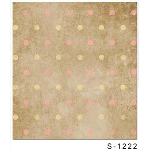 150*200 Dark Yellow with Small Colorful Spot Photography Background Newborn Baby Photo Backdrops Vinyl Background Studios