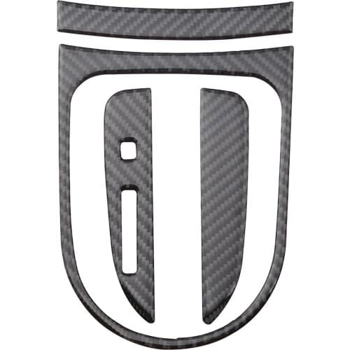 2021 Suitable For Mustang Ford Real Carbon Fiber Panel Decoration Paste Gear Box Interior Modification Accessories