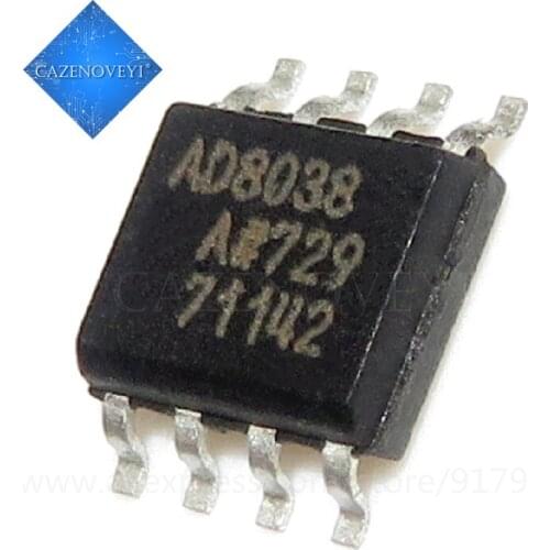 5pcs/lot AD8038ARZ AD8038AR AD8038 8038A SOP-8 In Stock