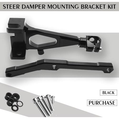 For Yamaha MT09 MT-09 FZ-09 2013-2017 Motorcycles Accessories Adjustable Steering Stabilize Damper Bracket Mount Support Kit