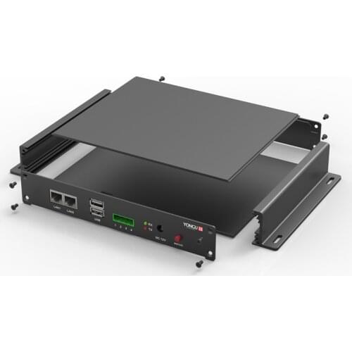 Yonggu 235W35H155Lmm Aluminum Project Extruded Aluminum Box Case Electronic DIY Door Contral Display