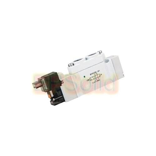 Free Shipping EPSolid 1/8" Inch Pneumatic 5/2 Way Solenoid Valve DC12V SY5120-01 SMC Type SY5000 Series