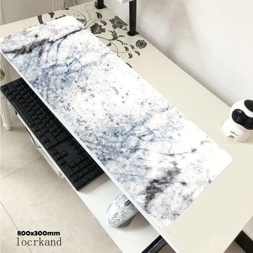 Large Marble Grain Soft Mouse Pad Office Computer Desk Mat Modern Table Game Keyboard Laptop Cushion Accessories mousepad