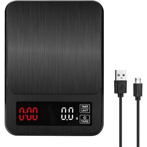 Digital Kitchen Scale Electronic Drip Coffee Scale With Timer Precision postal Food Diet scale for Cooking Baking Measure Tools