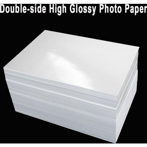 A4 double sided high glossy photo paper for Inkjet Printer 120g 140g 160g 200g 240g 260g 280g 300g Menu album Coated paper
