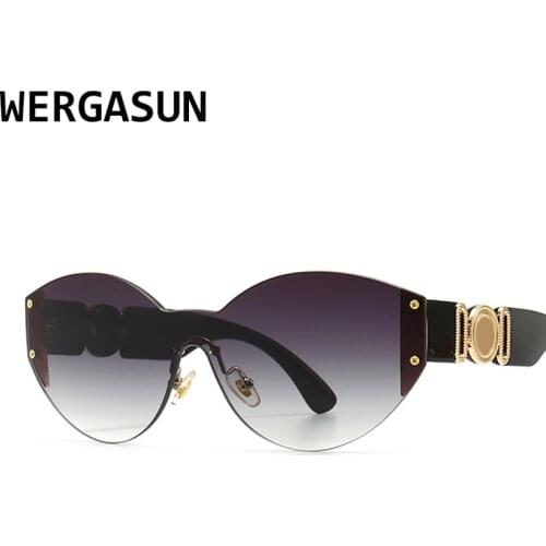 WERGASUN Brand Sunglasses Women Fashion Sun Glasses Men Vintage Eyewear Ladies Traveling Style UV400 Goggles
