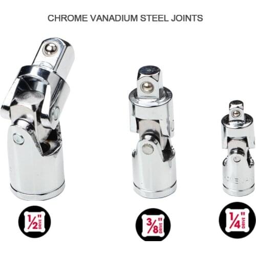 1/2 1/4 3/8 Chrome Vanadium Steel Sleeve Adapter Converter Drive Socket Wrench Adapter Wrench-sleeve Joint Converter Hand Tools