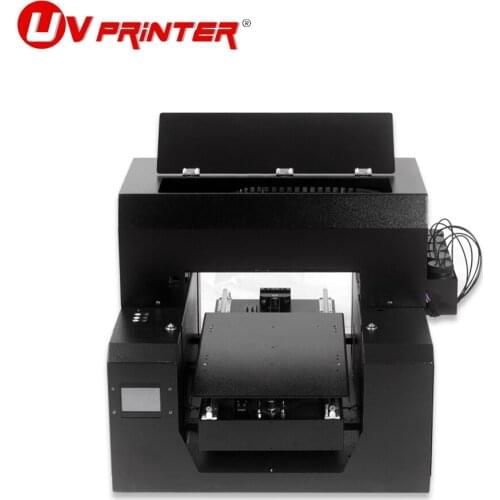 Flatbed UV printer digital high-definition 6 colors A3 size T-shirt printing directly to clothing for silicone/leather/acrylic
