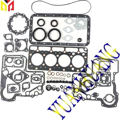 V1100 Engine Full Gasket Kit Overhual Set For KUBOTA Excavator Tractor Diesel Cylinder Head Valve Seal
