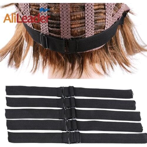 AliLeader 5 PCS/Lot Adjustable Elastic Band Sewing for Making wigs Tools 30cm High Elastic Breathable 2.5cm Width