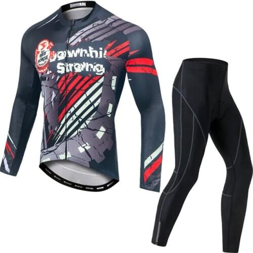 YOCENE Autumn Thermal Top Quality Men Hot Selling Long Sleeve Tight Fit Bicycle Jerseys Road Bike Cycling Wear