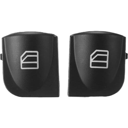 1 Pair Car Window Switch Cover For Mercedes W203 C-CLASS Power Window Button Switch Console Cover Caps C320 C230 C240 C280