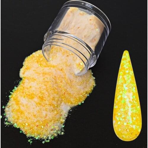 2.5g/Jar#FA125 Colorful Powder Mix Sequins Pink/White/Blue/Purple Ultra Fine Glitter Pigment For Nails Flake Dust Mixed Paillett