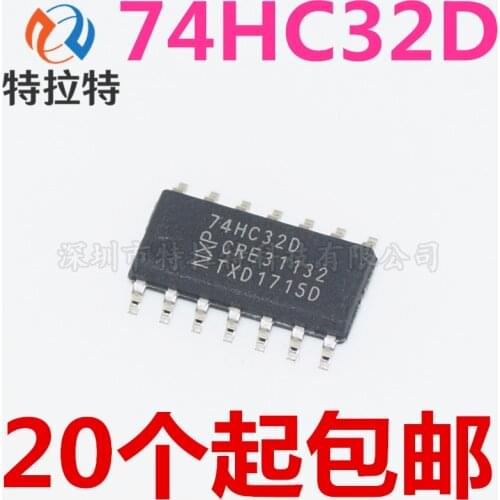 10pcs/lot 74HC32D SOP14 74HC32 SOP SN74HC32DR SN74HC32 SMD new and original IC
