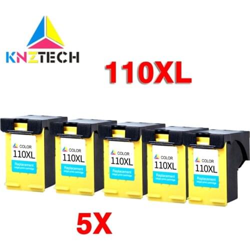 5x ink cartridge compatible for hp110 110XL replacement for 110 CB304A A516 A526 A612 A617 A618