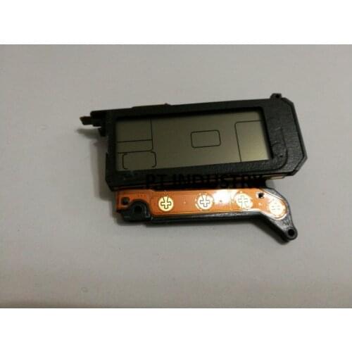 Free Shipping! Original 5D Top Cover Top Shell Small LCD Display Screen With Button Shoulder Screen Flex Cable FPC For Canon 5D