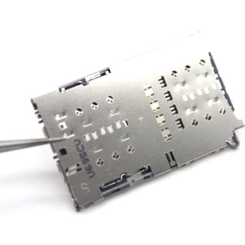 For Samsung Galaxy A320/A520/A720 Sim Card Memory SD TF Tray Slot Holder Socket Reader for A3 A5 A7 2017 version