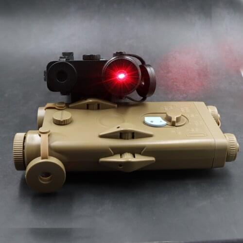 Element Airsoft AN/PEQ-2 Battery Case Red laser Version No function PEQ box EX426