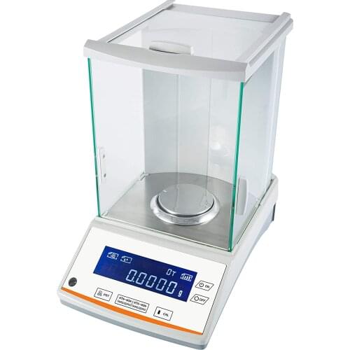 200/0.0001g 0.1mg Lab Digital Analytical Balance Weighing Precision Scale