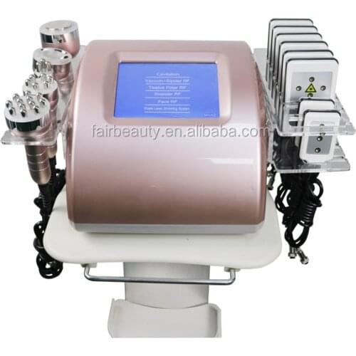 Hot selling Machine FAIR 2021 Salon Equipment RF Lipolaser 40K OR 80k Cavitation Slimming Machine