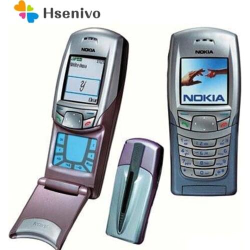 Nokia 6108 Refurbished-Original Unlocked mobile phones GSM 2G Good Quality Cheap Old Cell Phone refurbished Free shipping