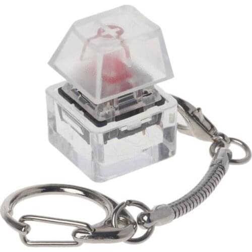 New Gateron MX Switch Mechanical Switch Keychain For Keyboard Switches Tester Kit Without LED Light Toys Stress Relief Gifts