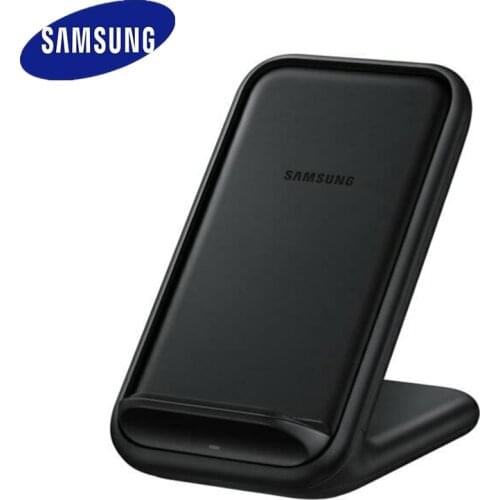 Original Samsung Wireless Charger Stand Fast Qi Charge For Samsung Galaxy S20/S21/S10 Plus/Note 20 10/iPhone 12 Plus X,EP-N5200