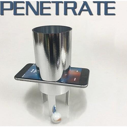 Penetrate Ball Through Phone Magic Tricks Stage Magic Illusions Fun Vanishing Accessories Magia Toys Joke Classic