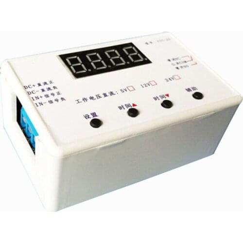 Time delay relay module pulse trigger power-off cycle timing circuit switch 5V 12V 24V
