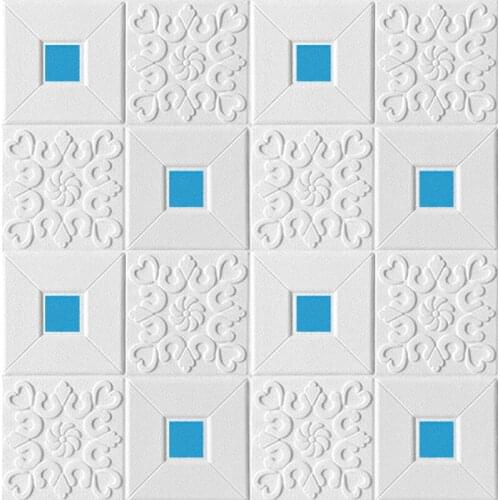 Self Adhesive 3D Brick Wall Stickers Stone Living Room Decor Foam Waterproof Wall Covering Wallpaper Home TV Background Kid Room