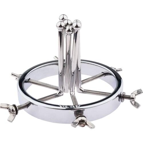 Vaginal Expander SM Tools Adjustable Anal Plug Expander Pussy Torture Stimulation Hollow Peep Adult Game Bondage Sex Toys