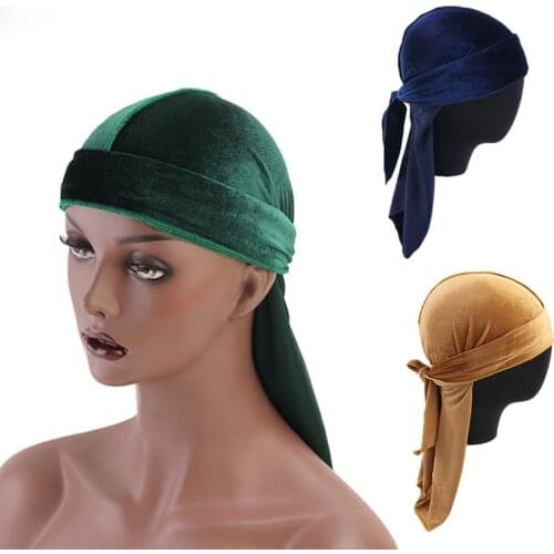 New Fashion Women Hijabs Cancer Chemo Hats Turban Cap Velvet Head Scarf Ladies Hair Accessories Muslim Scarf Cap Hair Loss