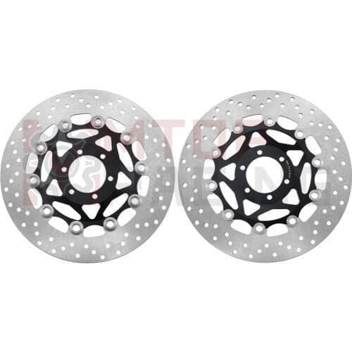 1 Pair Front Brake Disc for Yamaha TZR250 3MA FZR400 3TJ (1989) FZR600 (1989 1990 1991 1992 1993) FZ750 (1989-1991) Brake Rotors