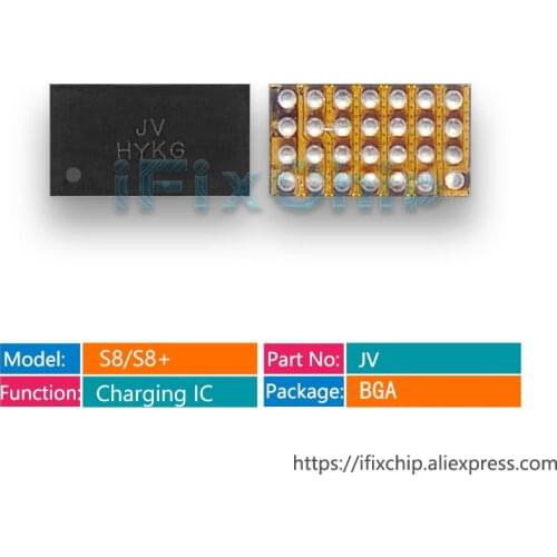 3pcs/lot JV IC for S8 S8 plus Charger Charging ic JV 28pins