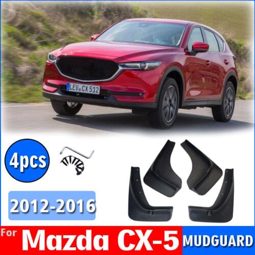 FOR Mazda CX-5 Mudflaps Mudguard Fenders Mazda CX5 Mud flap splash Guard Fender Mudguards car Accessories Front Rear 4 pcs