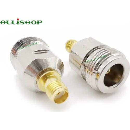 ALLiSHOP 5Pcs N Type Female Jack to SMA Female Jack Straight RF Coax Adapter Connector Signal Booster Repeater Amplifier