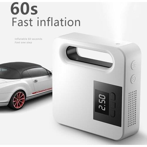12V Digital Car Air Pump Protable Electric Car Air Compressor Mini Tire Inflator Auto Pumb High Pressure Tire Car Inflatable