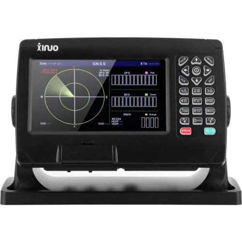 GPS Navigation 7in Boat Chart Plotter Marine Navigation BDS/GPS IPX6 Waterproof Dustproof AIS Alarming AIS Transponder
