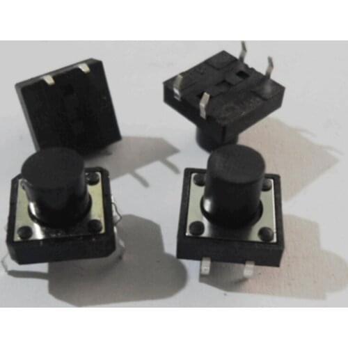 Imported shrapnel Touch switch 12*12*8mm Button switch Copper feet Line 4 feet Micro buttons