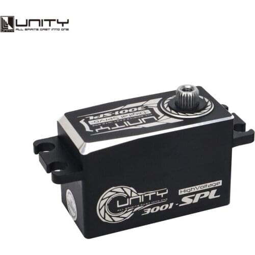 Unity RC 3001SPL Metal CNC Shell High Voltage Digital with Short Body Servos YD2D5S for Drift Model Car