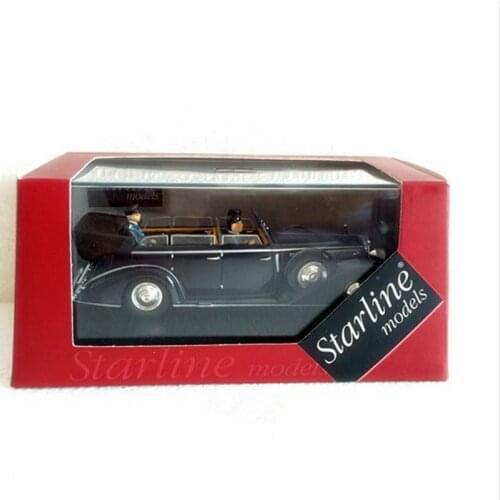 Starline models 1/43 1938 Lancia Asturu IV series minister 1938 Vittorio emanuele 111 Collection Metal Die-cast Simulation Cars
