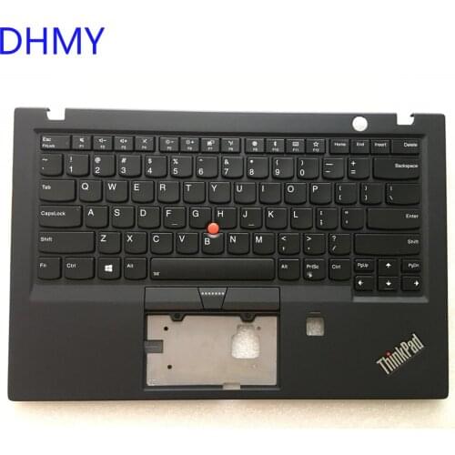 New and Original Laptop Lenovo X1 Carbon 5th Gen 2017 Palmrest cover case with US Backlit Keyboard 01LX508 01LX548 01HY027
