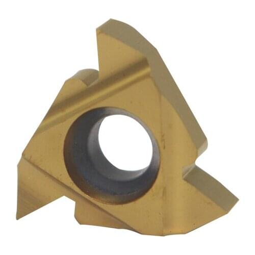 20pcs 16IR AG 60 LDC Threaded Insert CNC High Hard Blade Slot Turning Carbide Inserts