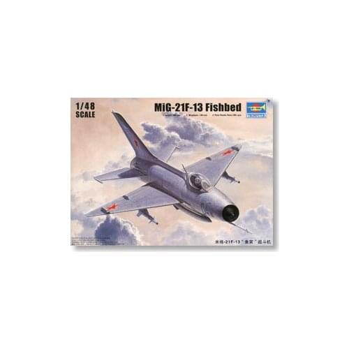 Trumpeter 1/48 scale model 02858 MiG-21F-13 / F-7 "fish nest" fighter